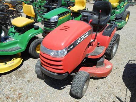 AGCO lawn tractors 1718