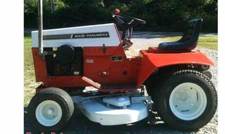 Allis Chalmers lawn tractors 312