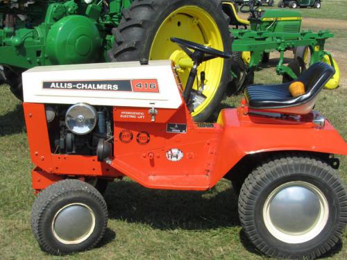 Allis Chalmers lawn tractors 416