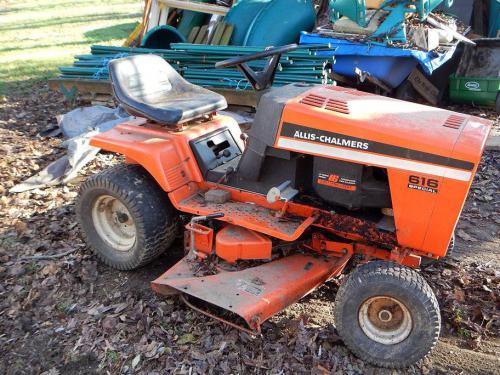 Allis Chalmers lawn tractors 616 Special