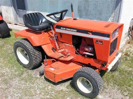 Allis Chalmers lawn tractors 912