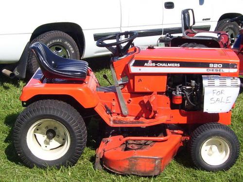 Allis Chalmers lawn tractors 920