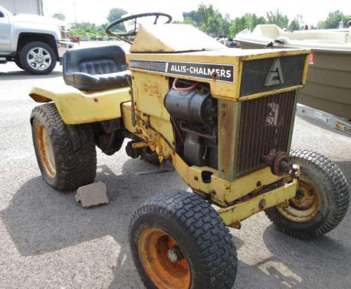 Allis Chalmers lawn tractors B-112