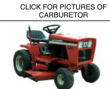 Allis Chalmers lawn tractors Scamp 8