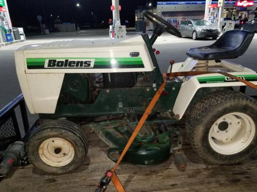 Bolens lawn tractors 1400G