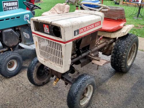 Bolens lawn tractors 650