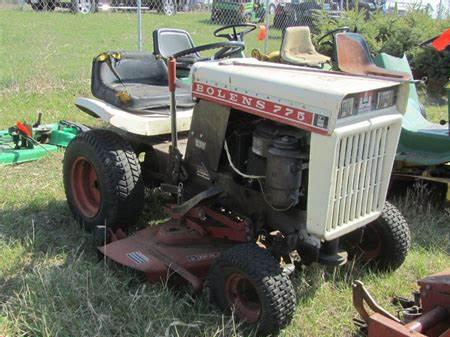 Bolens lawn tractors 775