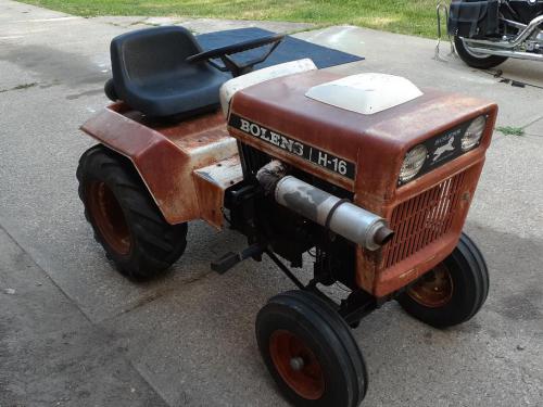 Bolens lawn tractors H-16