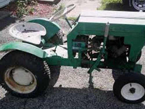 Burns lawn tractors 724