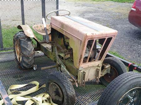 Burns lawn tractors B-60-E