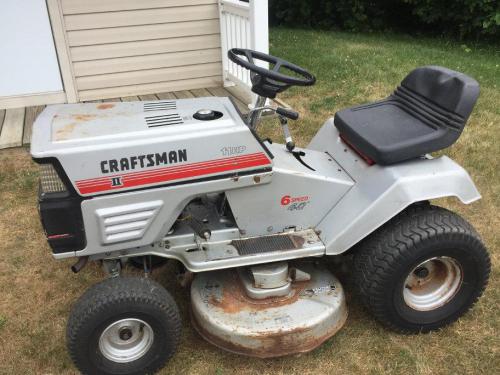 Craftsman lawn tractors 502.25376