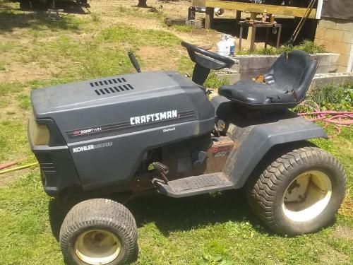 Craftsman lawn tractors 917.25054