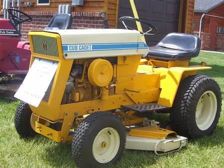 Cub Cadet lawn tractors 104