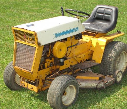 Cub Cadet lawn tractors 125