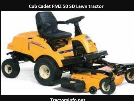 Cub Cadet lawn tractors FMZ 50 SD