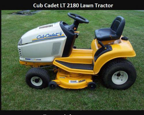 Cub Cadet lawn tractors LT 2180