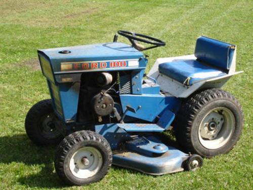 Ford lawn tractors 100