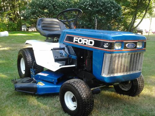 Ford lawn tractors 120