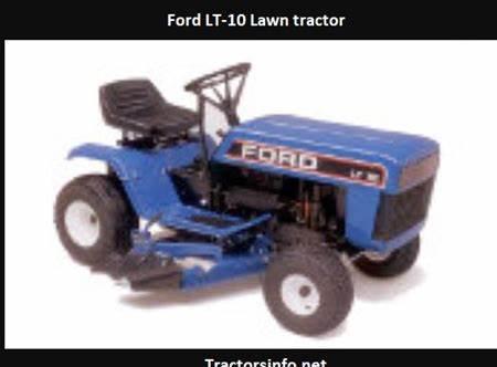 Ford lawn tractors LT-10