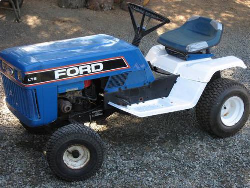 Ford lawn tractors LT-8