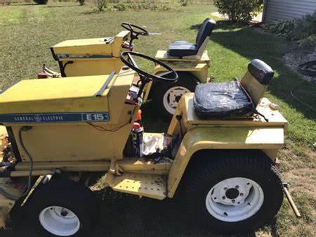 General Electric lawn tractors E15