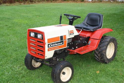 Gilson lawn tractors 52017