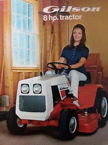 Gilson lawn tractors 52037