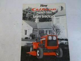 Gilson lawn tractors 52047