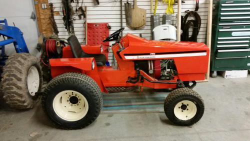 Gilson lawn tractors 720