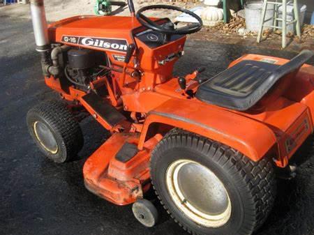 Gilson lawn tractors 750