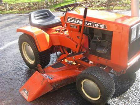 Gilson lawn tractors 768