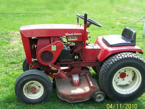 Gilson lawn tractors 875