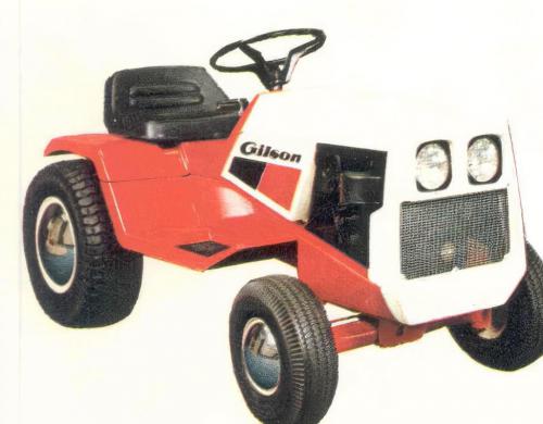 Gilson lawn tractors M-8