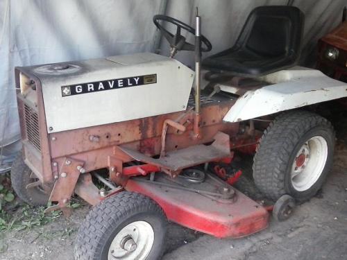 Gravely lawn tractors 430