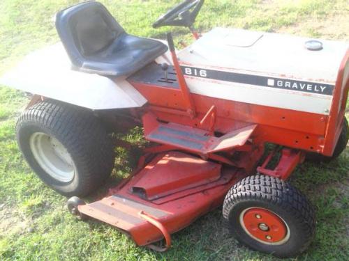 Gravely lawn tractors 8160