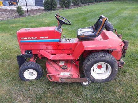 Gravely lawn tractors 8163