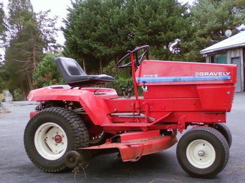 Gravely lawn tractors 8179