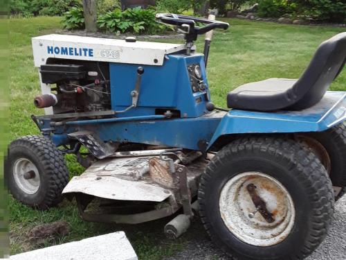 Homelite lawn tractors CT-10