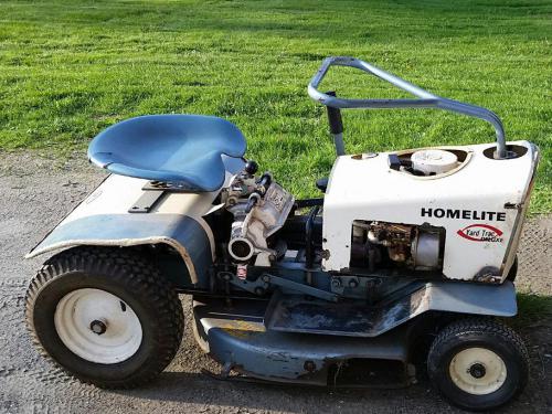 Homelite lawn tractors Garden Trac