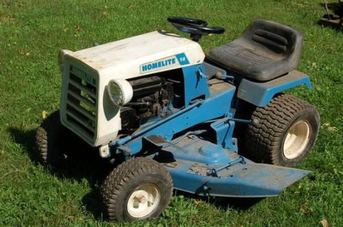 Homelite lawn tractors RE-8