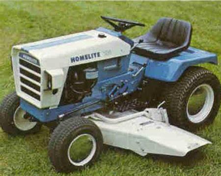 Homelite lawn tractors T-16H