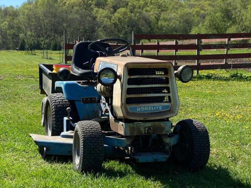 Homelite lawn tractors T-16S