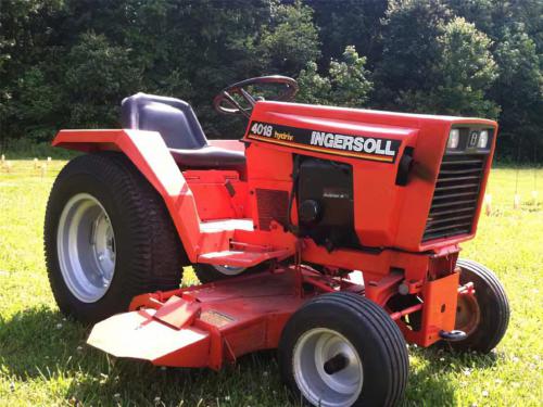 Ingersoll lawn tractors 1112