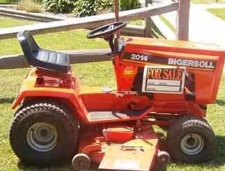 Ingersoll lawn tractors 1114