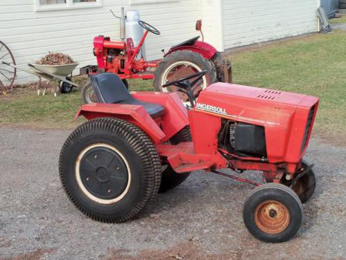 Ingersoll lawn tractors 112YT