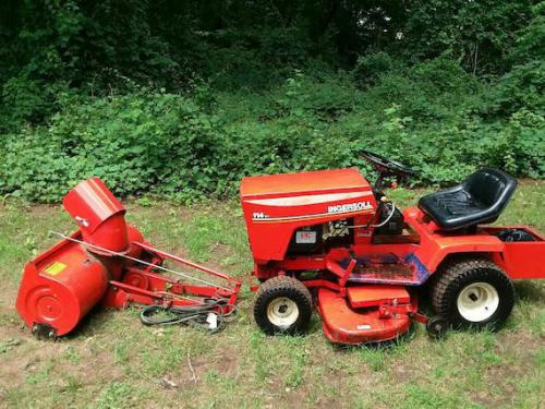 Ingersoll lawn tractors 114YT