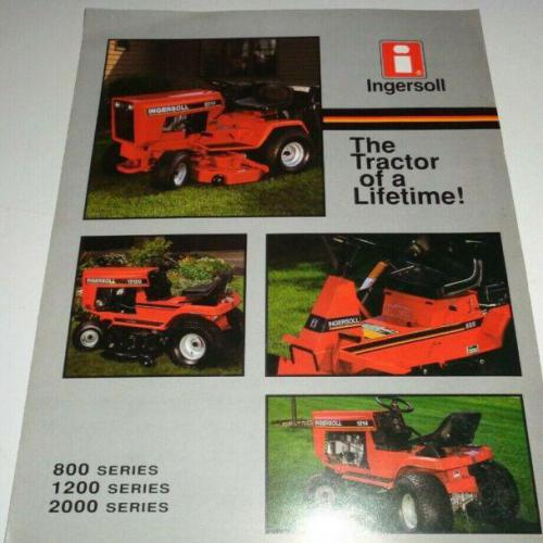 Ingersoll lawn tractors 1214