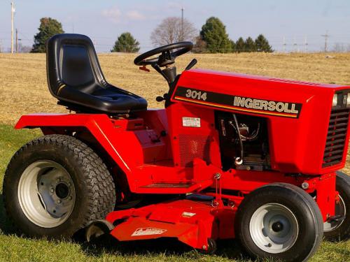 Ingersoll lawn tractors 3014