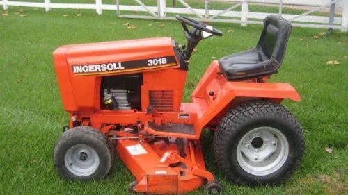 Ingersoll lawn tractors 3021