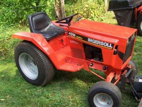 Ingersoll lawn tractors 4014